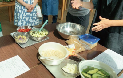 アグリカルチャーイベントイメージ 有機野菜を使用した料理教室1